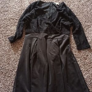 2XL women's, missmay, black, long sleeve cocktail dress